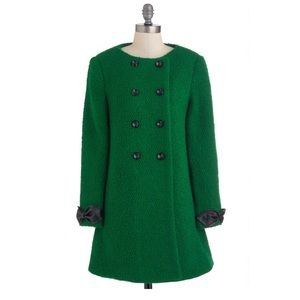 ModCloth Nishe The Kids are All Bright Coat UK 8